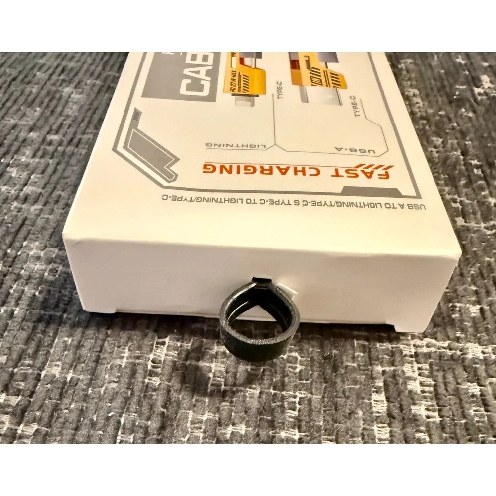 4-in-1 Flat Wire Charging Cable 1M NEW 65W USB-C Lightning Multi Port